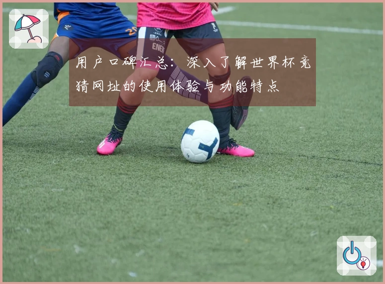 用户口碑汇总：深入了解世界杯竞猜网址的使用体验与功能特点