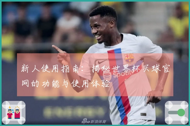 新人使用指南:揭秘世界杯买球官网的功能与使用体验