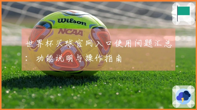 世界杯买球官网入口使用问题汇总：功能说明与操作指南